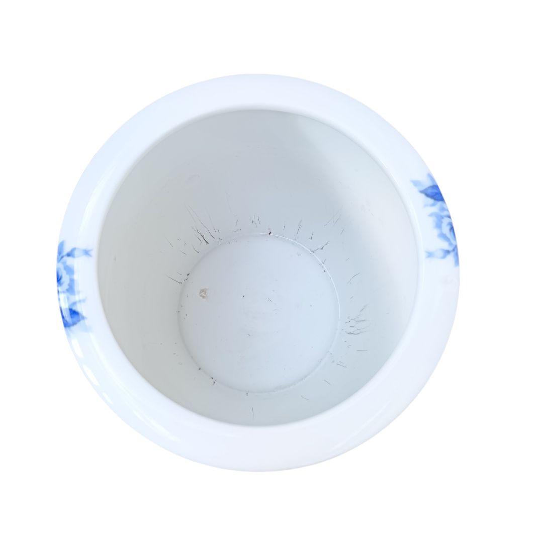 オールドノリタケ　火鉢　ブルーローズ　②