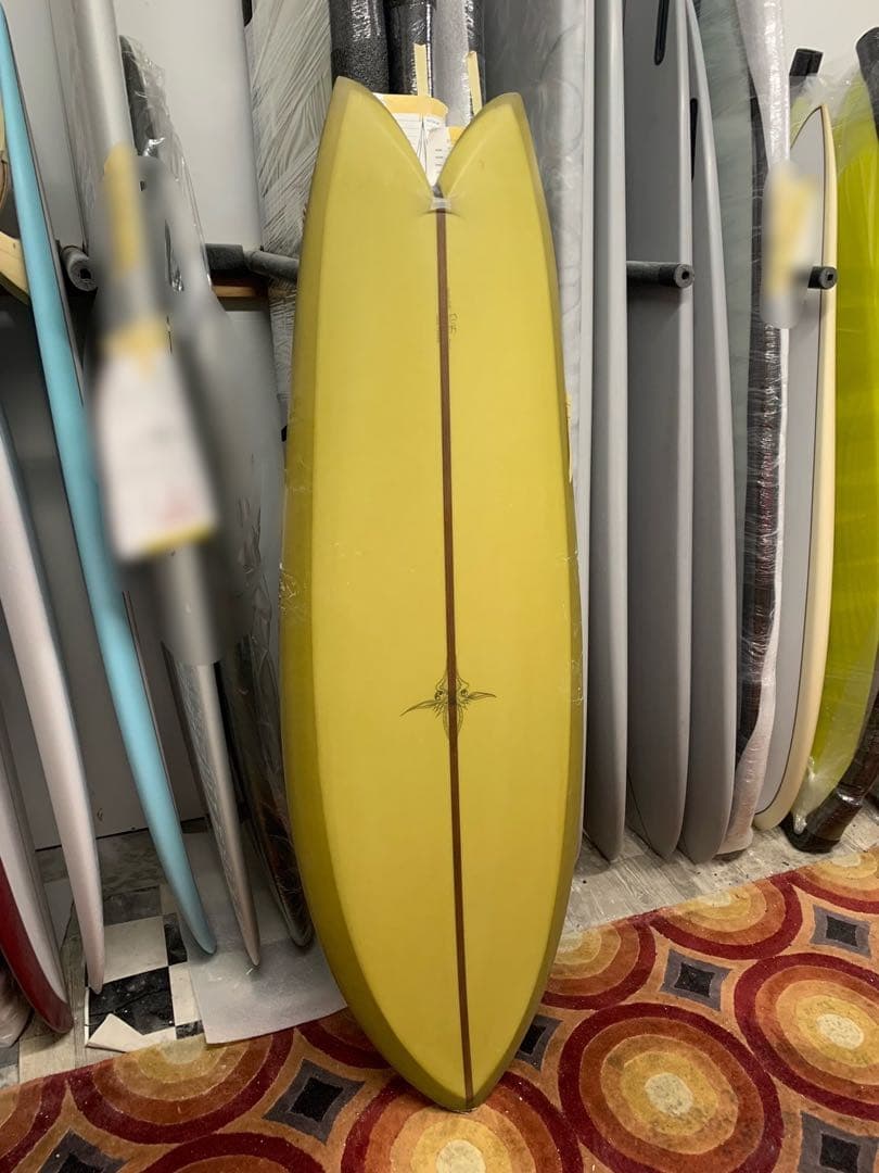 サーフィン・ボディボード RYAN BURCH SQUIT FISH 5'5