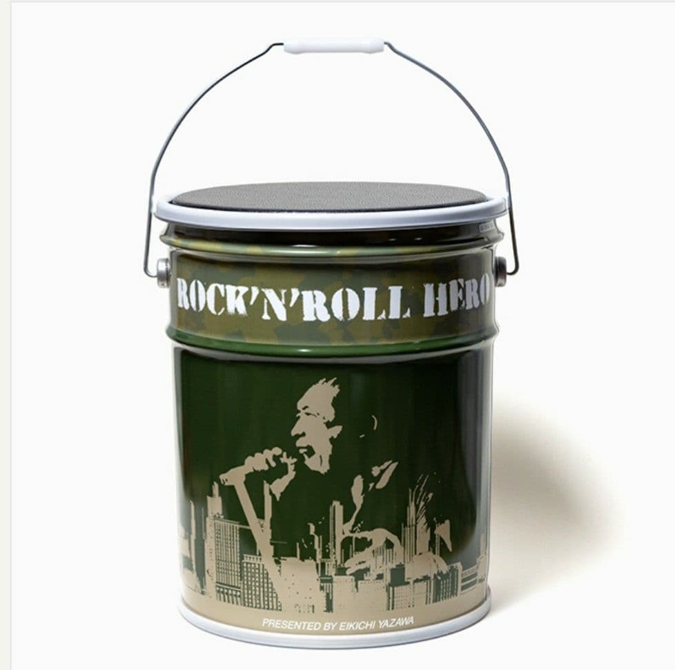 矢沢永吉 チェア缶 スペシャルビーチタオル新品未使用品