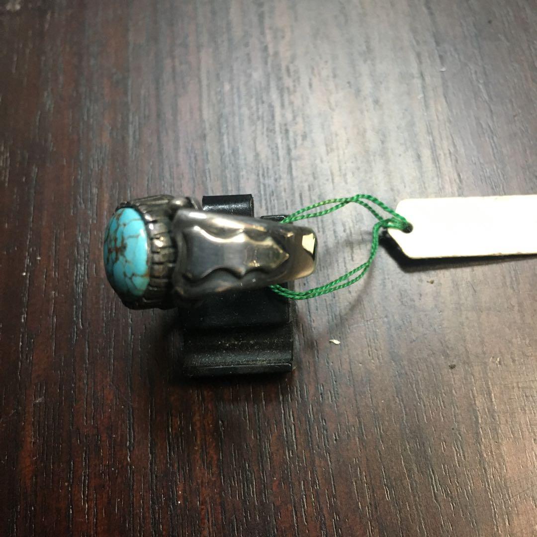 ターコイズ　#8 リング　指輪