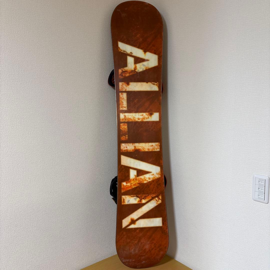 ALLIAN DAMAGE 150 スノーボード FLUX ビンディング セット