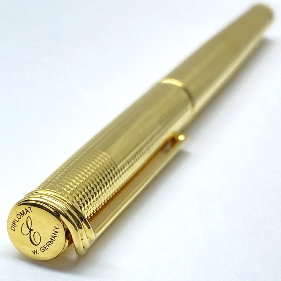 DIPLOMAT 18K 万年筆 ゴールド W.GERMANY