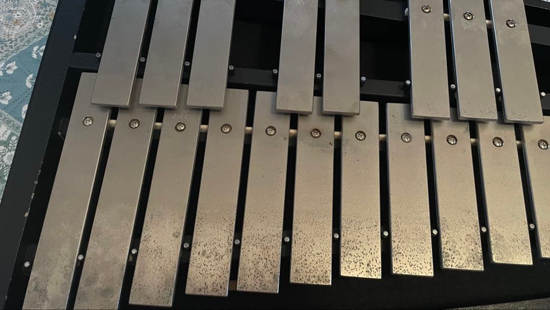 YAMAHA グロッケンシュピール　鉄筋　打楽器　パーカッション　マレット付き