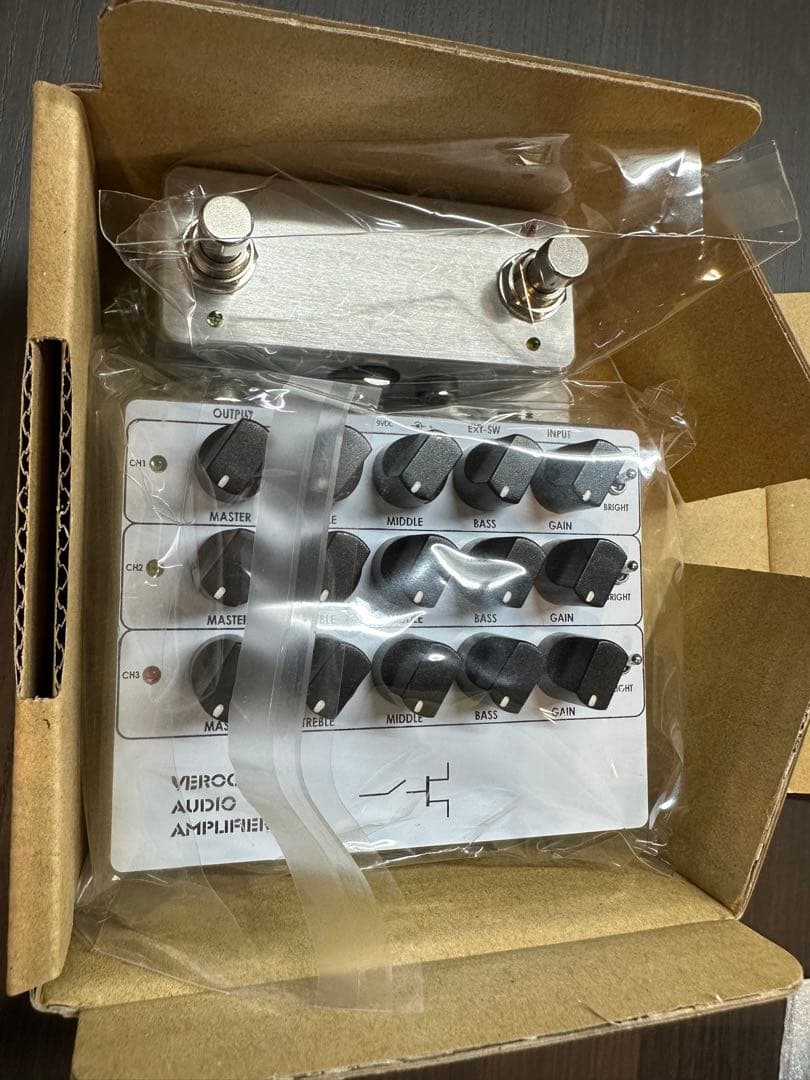 VEROCITY 3 PLUS-ES + 三 PLUS-FS フットスイッチ付