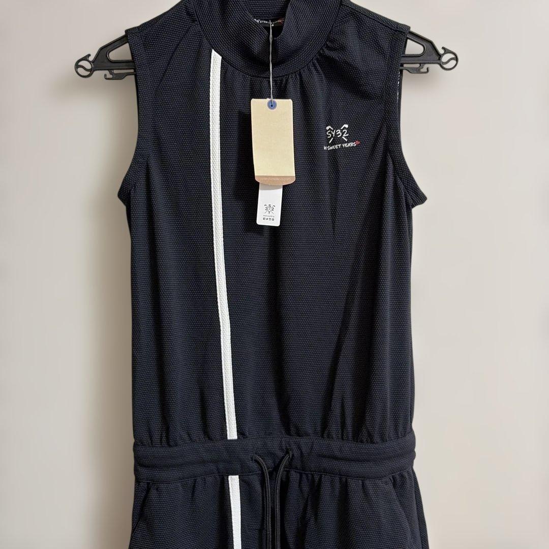 sy32 yearsゴルフノースリーブワンピースサイズs