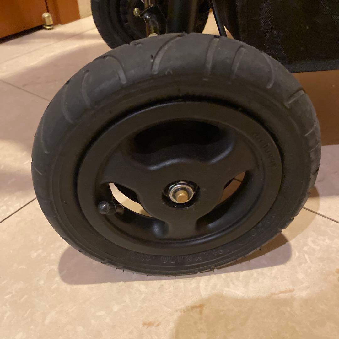 犬用AirBuggy ブラック 犬用 タイヤ交換済