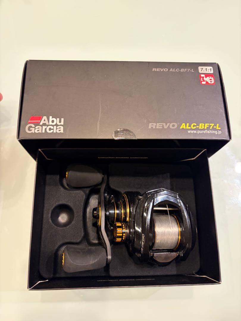 【レボ】アブガルシア revo alc bf7 左巻