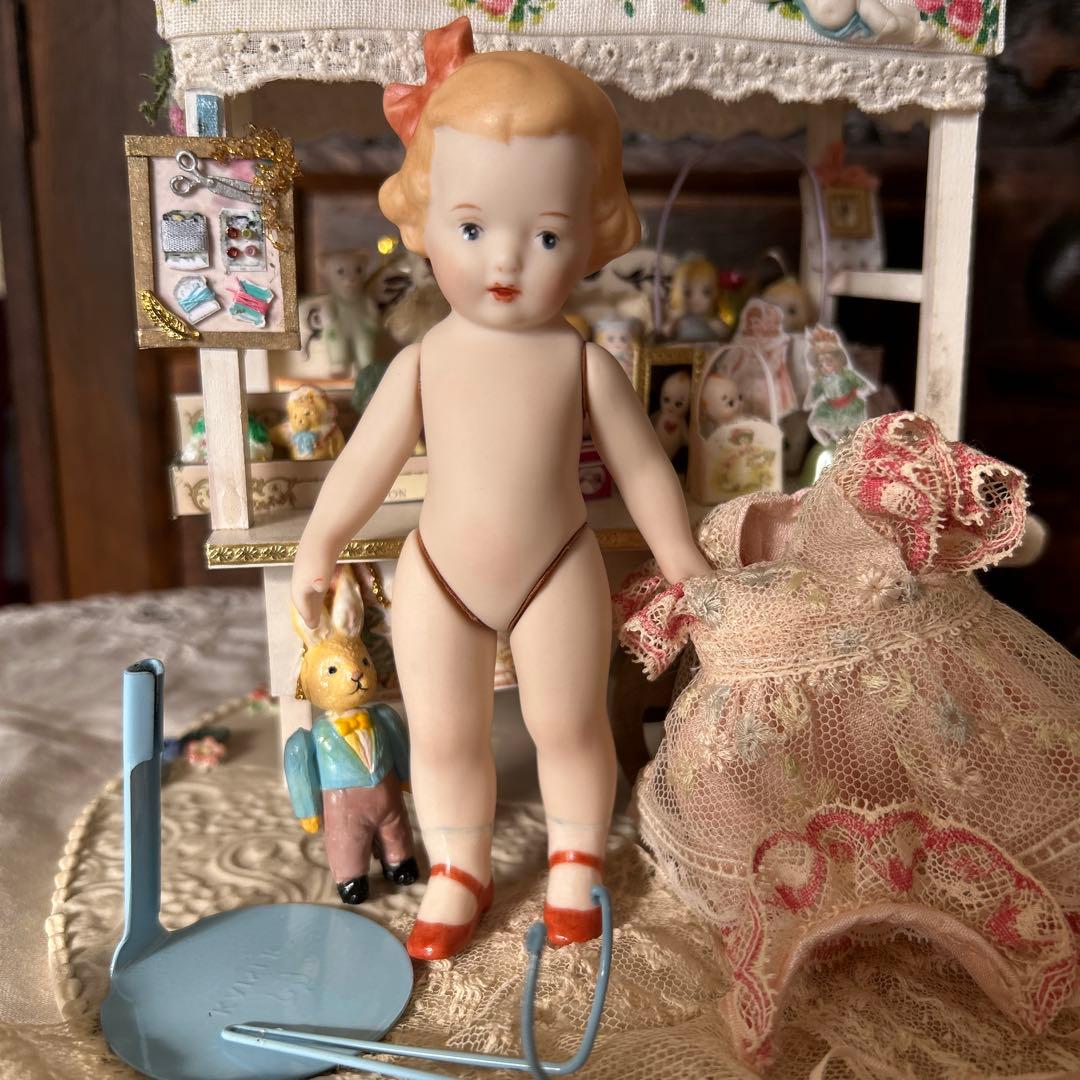 ビスクドール　勿忘草ちゃん