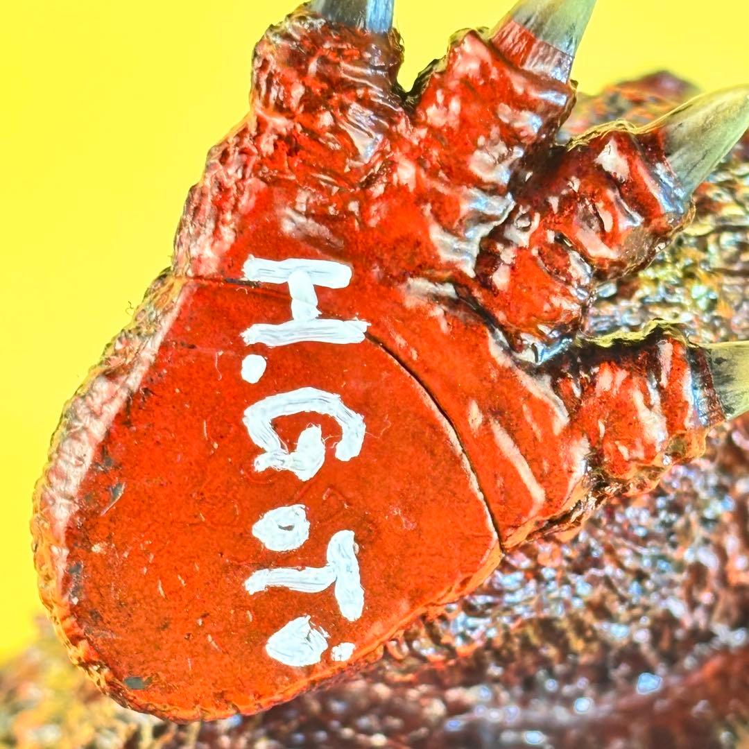 東宝30ｃｍシリーズ ラストシーン ゴジラ カスタム　赤・金　後藤 彩色所