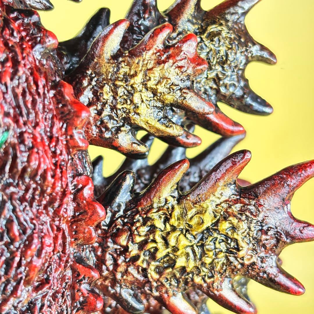 東宝30ｃｍシリーズ ラストシーン ゴジラ カスタム　赤・金　後藤 彩色所