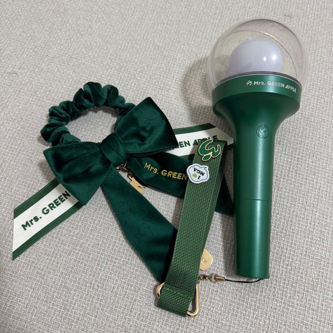 ミセス ペンライト リボン デコレーションストラップ セット