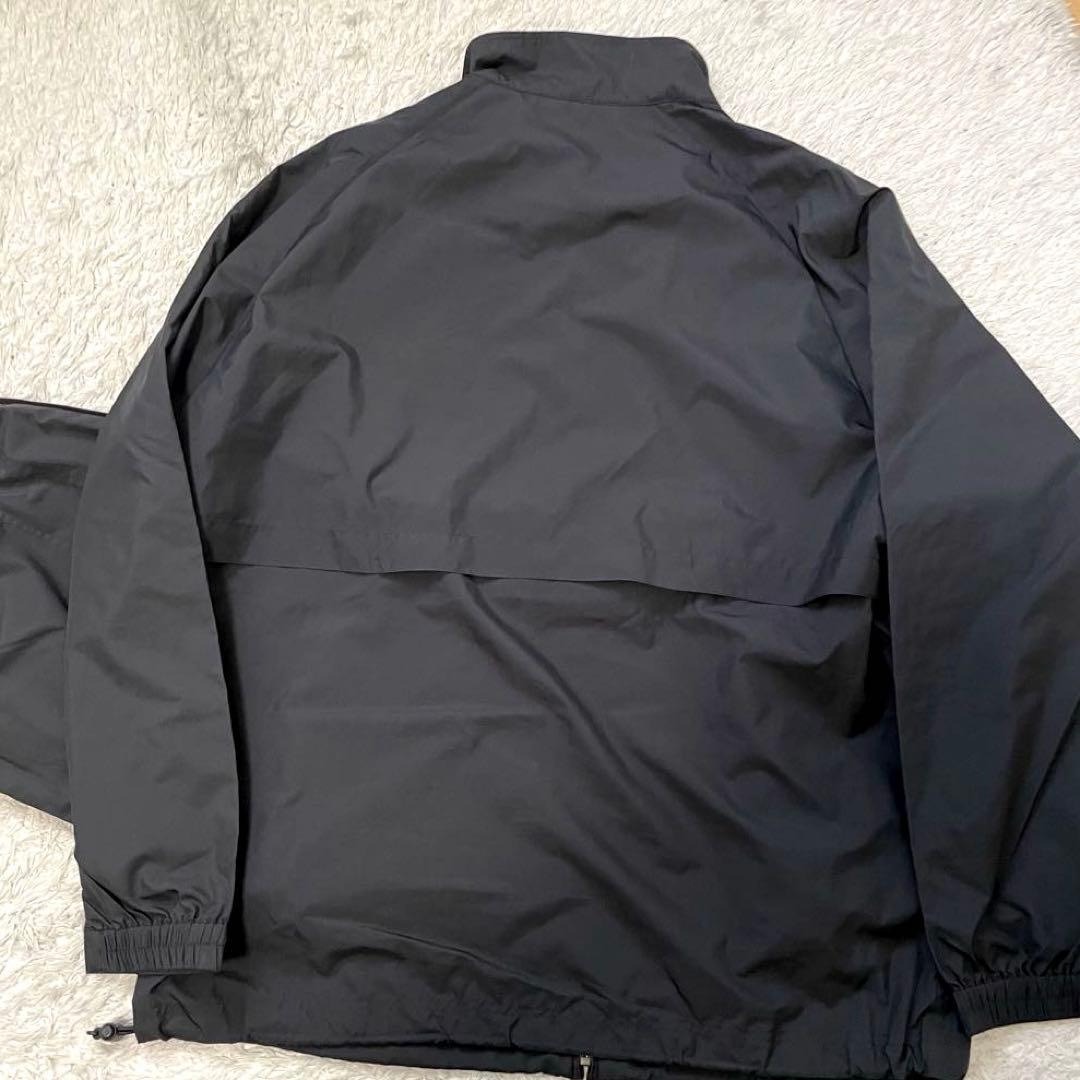 美品 バーバリーゴルフ ナイロン セットアップ 黒 XL ノバチェック