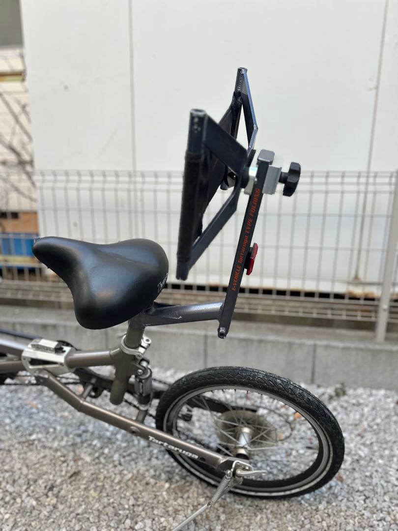 美品Tartaruga折りたたみ自転車 E-Vehicle 中古整備済引取り可