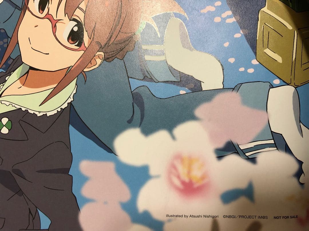 【非売品】アイドルマスター アニメシリーズ 花見 B2 サイズ ポスター ②