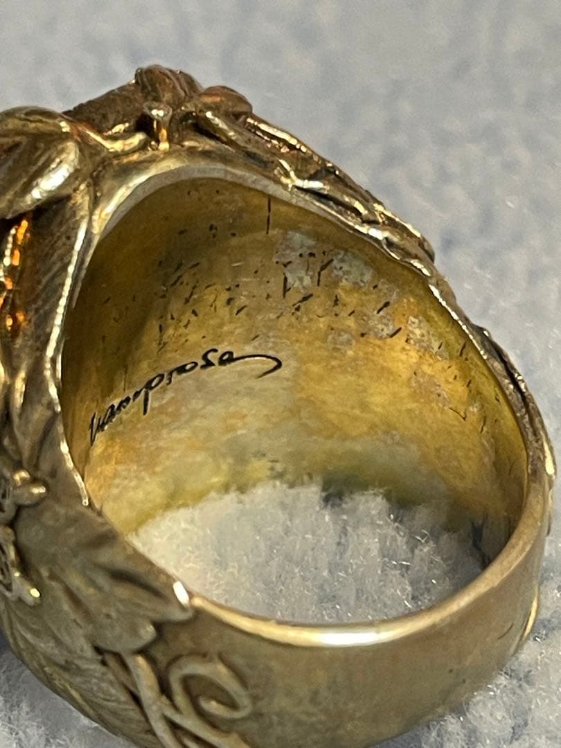 HYDE THE APPLE ANTIQUE GOLD 9号 指輪 リング