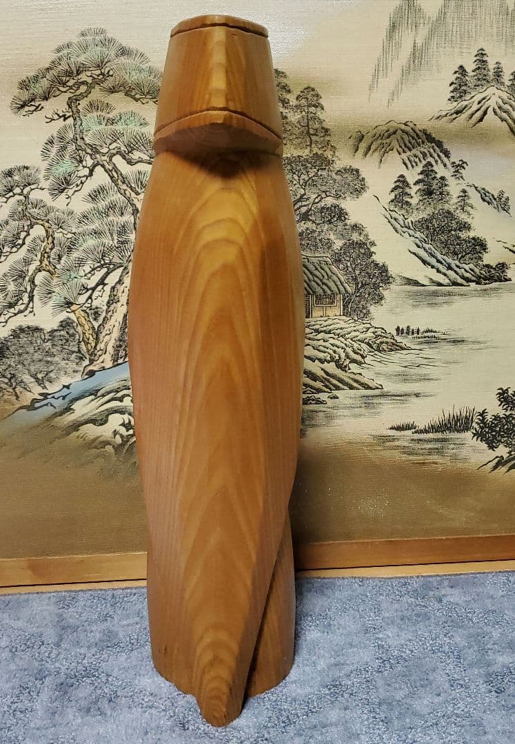 木彫り　メノコ