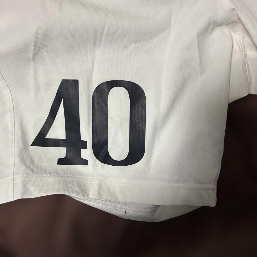 町田ゼルビア 選手実使用　アウェイ長袖　#40 TELE サイズXL JFL時代