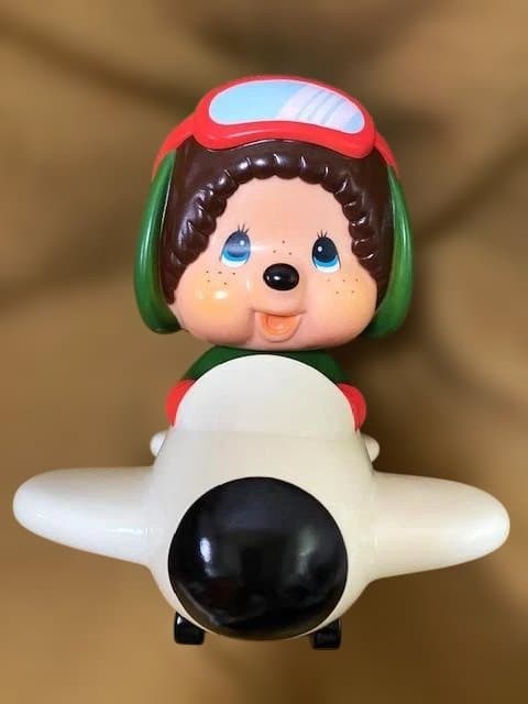 希少！限定品！　モンチッチ　パイロット　日本製　置物　送料無料