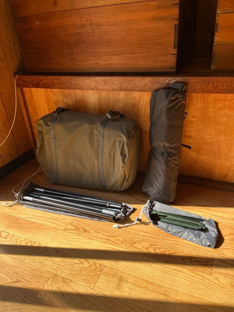 BUNDOKソロ ティピー 1 TC BDK-75TC オリーブグリーン