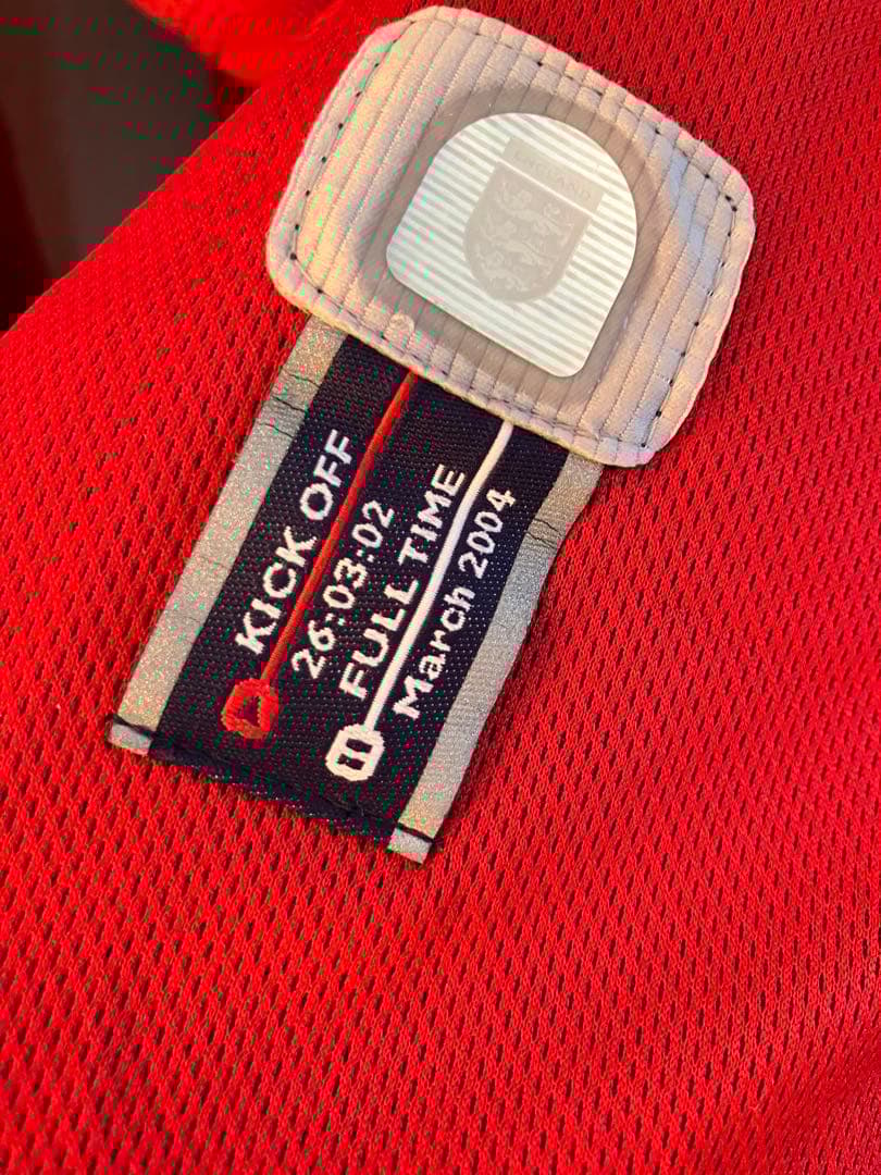 【超希少新品タグ付き】イングランド代表ベッカムBECKHAMモデル#7【L】