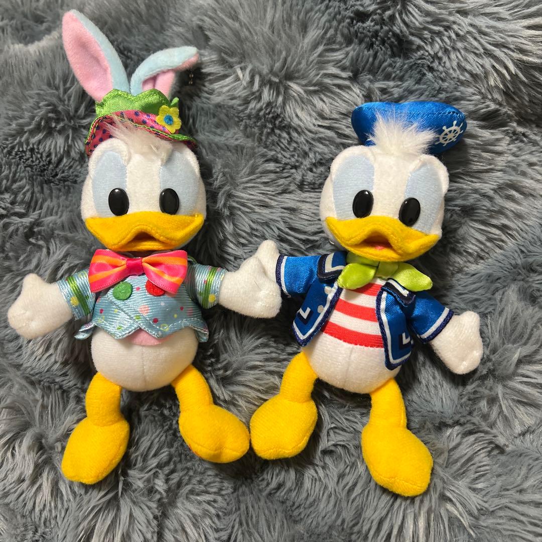 レア 廃盤 13個セット ディズニー ドナルド ぬいぐるみバッジ まとめ売り