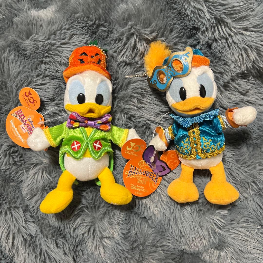 レア 廃盤 13個セット ディズニー ドナルド ぬいぐるみバッジ まとめ売り