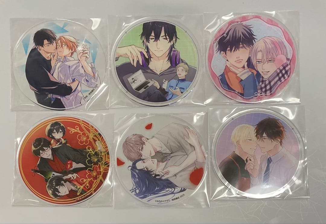 Chara THEキャラ カフェ 二重螺旋 ペーパーコースター クリアカード 他