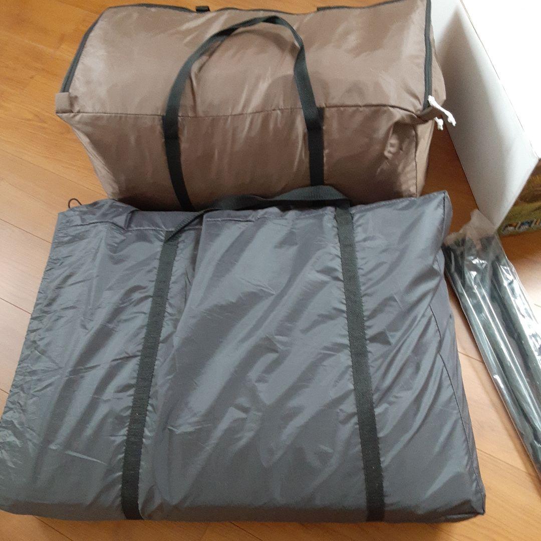 EARTH DOME 270 IV キャンプテント専用マットとポール付