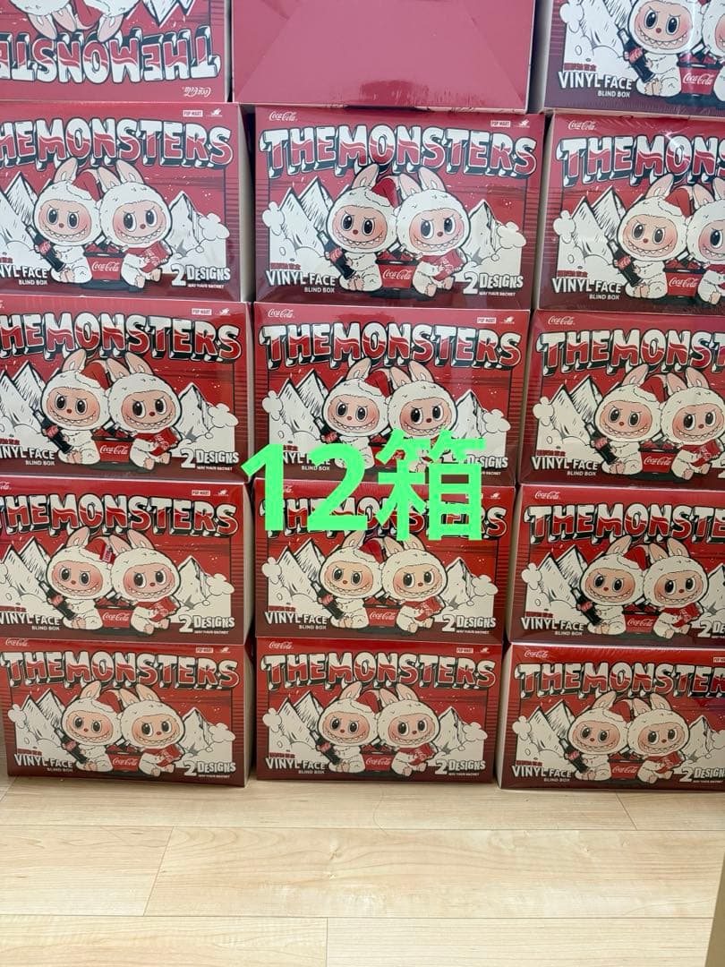 新品正規品THE MONSTERS コカ・コーラ シリーズ ぬいぐるみ 12箱