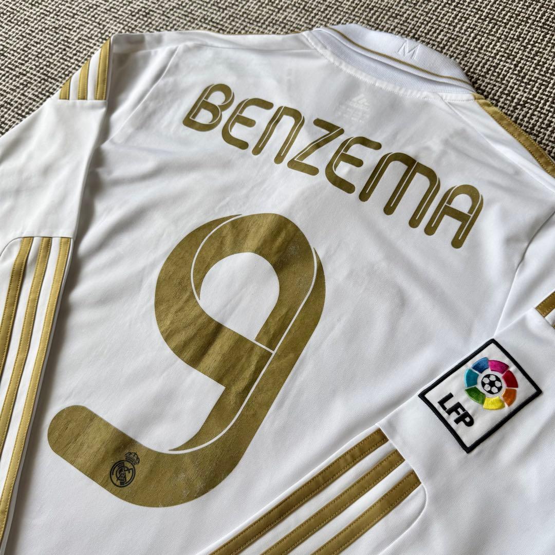 【希少長袖モデル】カリム・ベンゼマ ＃９ レアル・マドリード １１／１２（H）