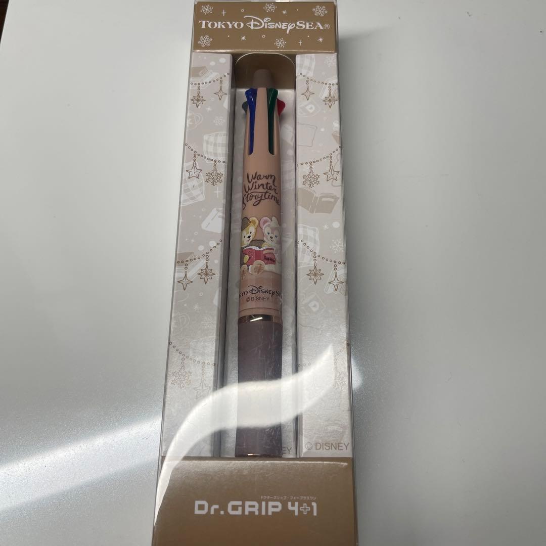 ディズニーシー限定完売品ドクターグリップのダッフィ　ダッフィシェリーメイ