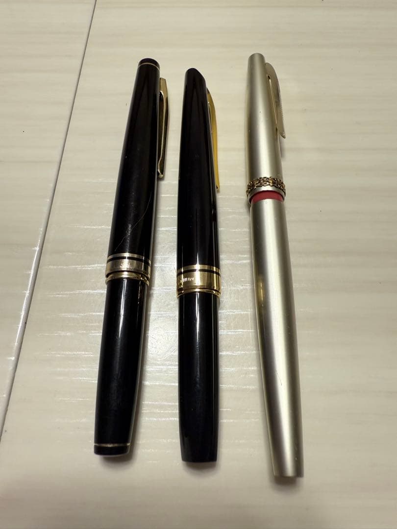 PLATINUM プラチナ 万年筆 ペン先 18K 3本