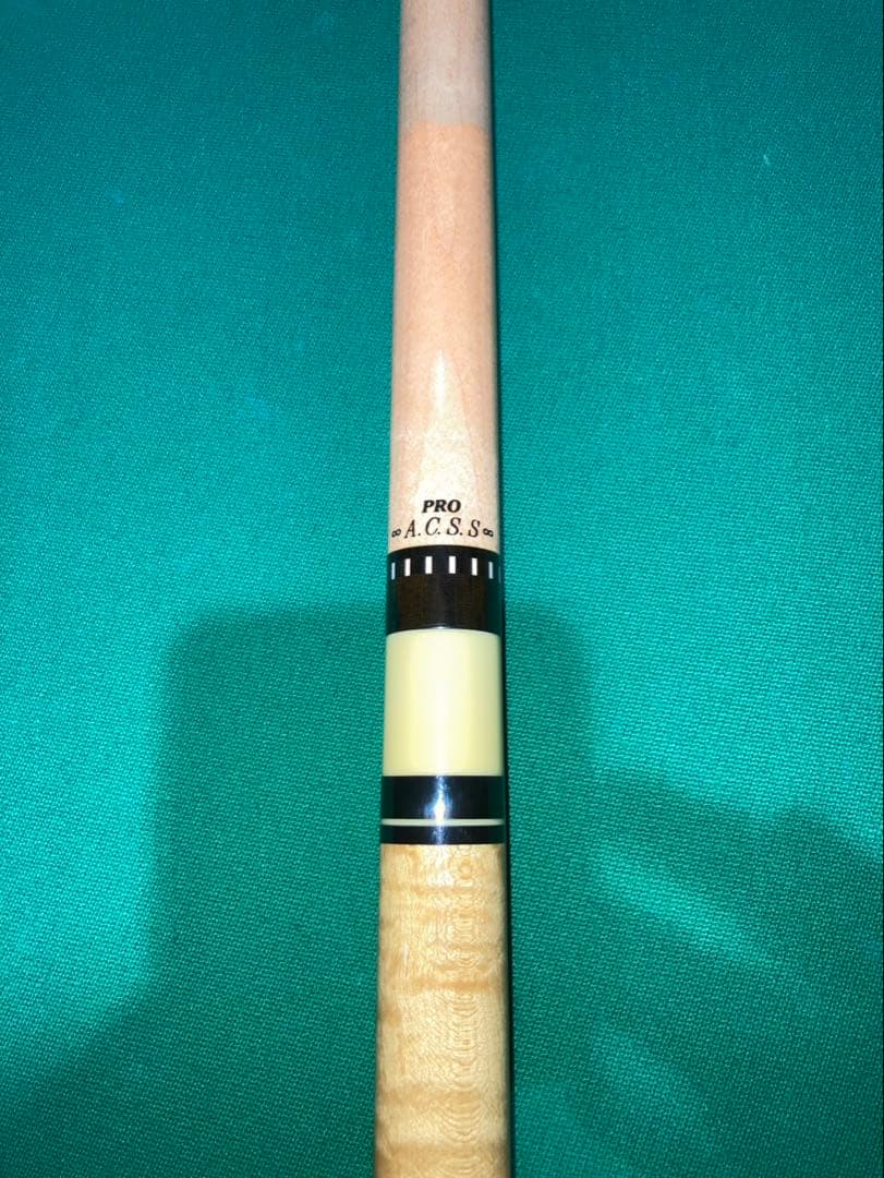 アダムキュー ACSSPRO ビリヤード シャフト 18山フラット