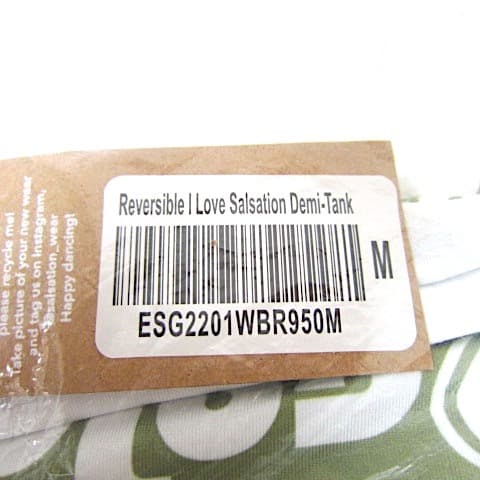 衣類41／salsation サルセーション　リバーシブル　デミタンク　Mサイズ