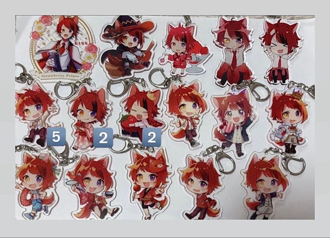 すとぷり 莉犬くん 15個セット アクキー アクリルキーホルダー