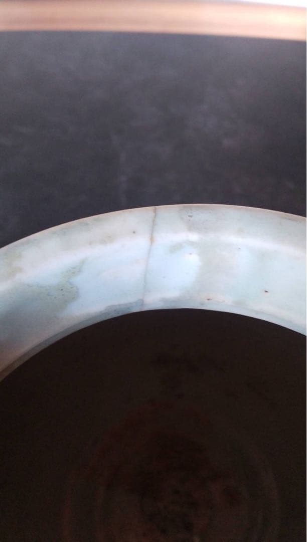 李朝　韓国美術　朝鮮美術　花器　中国古美術　染付　オブジェ