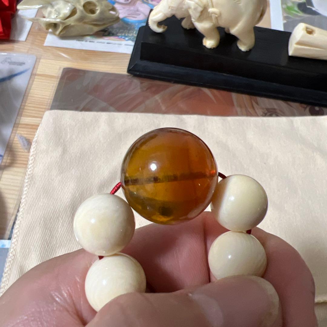 天然素材、鯨の歯風、抹香鯨風、歯類、重さ114.2g