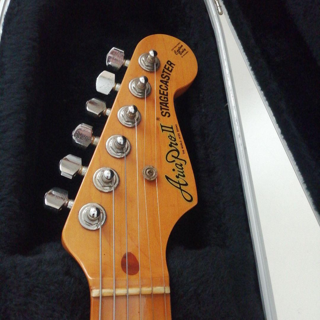 1977年 aria pro Ⅱ STAGE CASTER ストラトタイプ