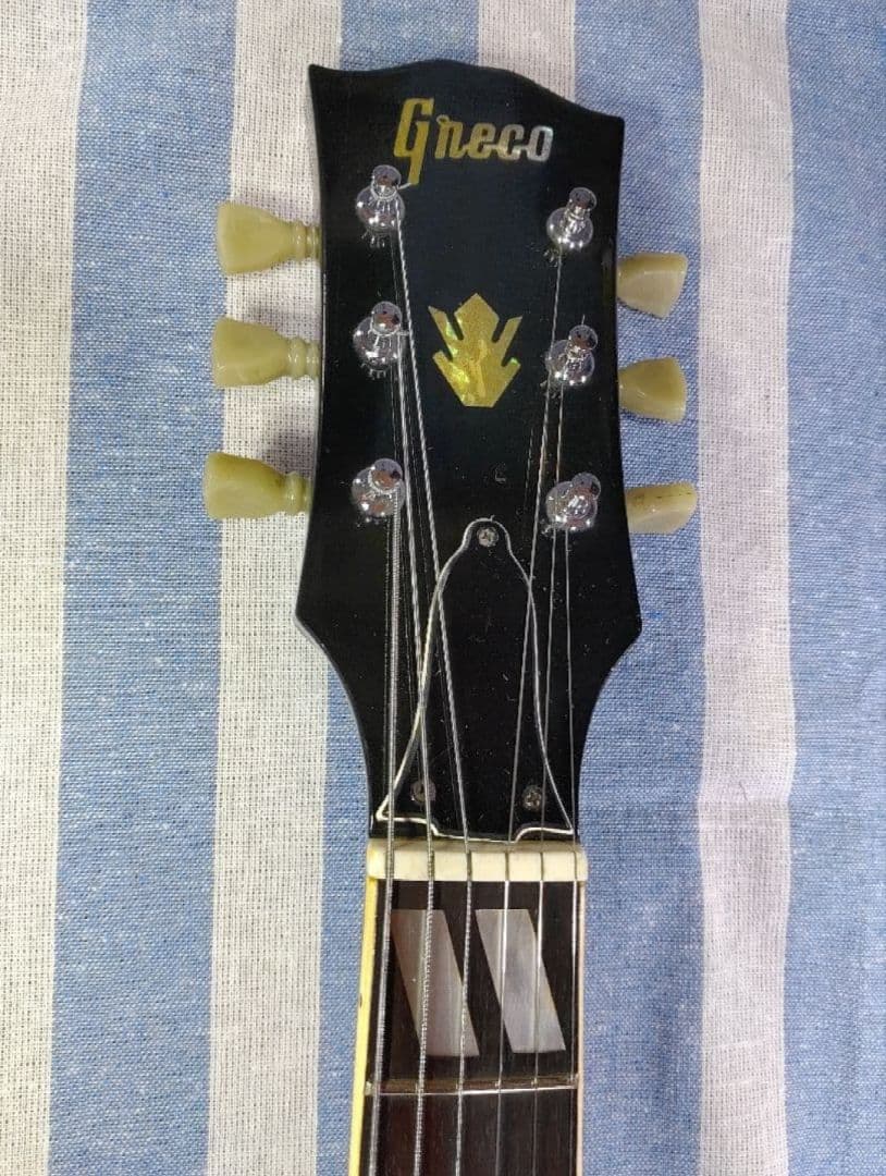 Greco S-50 グネコロゴの ES-175タイプのフルアコ少し難アリ