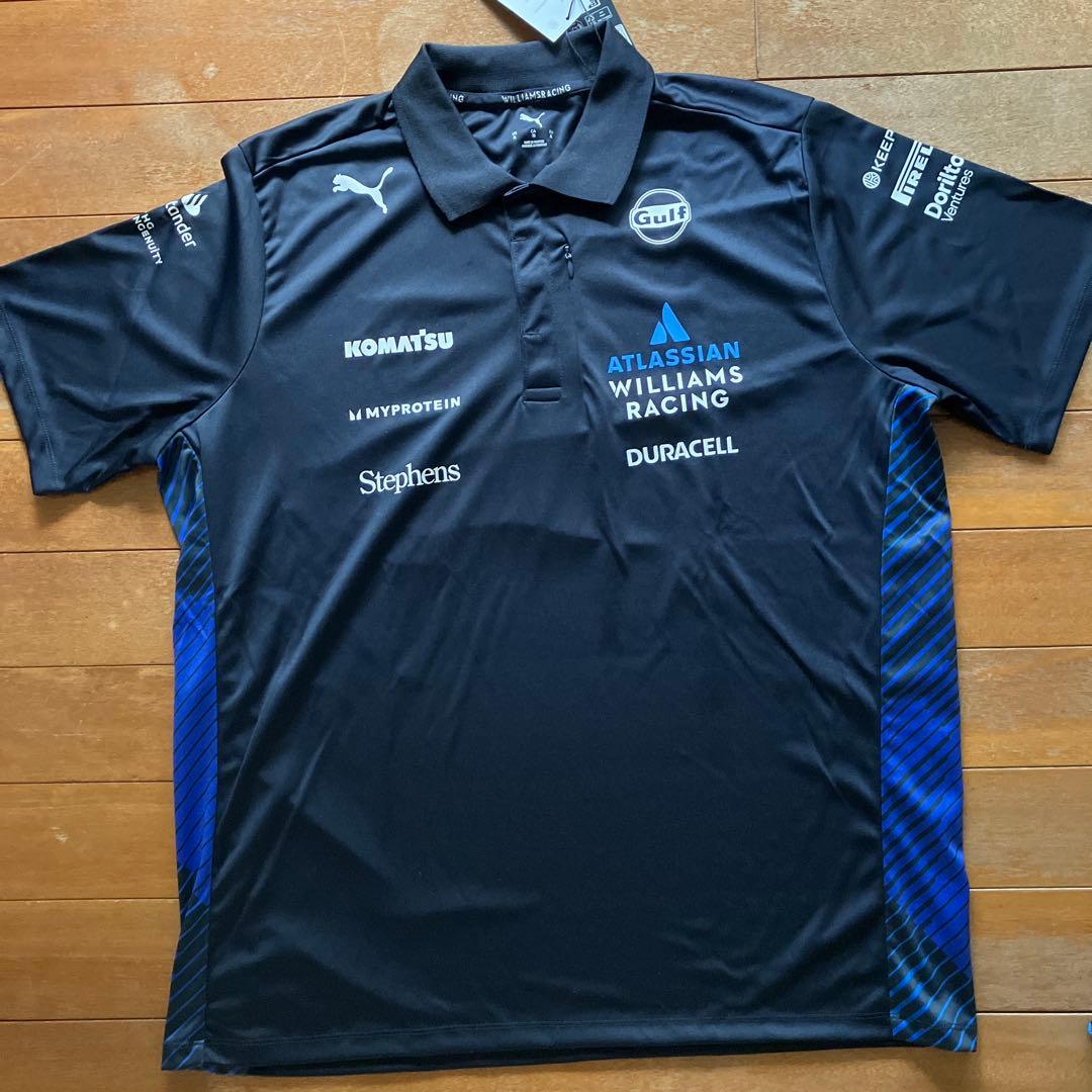2025 F1日本GP用　ウィリアムズ　F1チーム　スタッフ用　ポロシャツ支給品