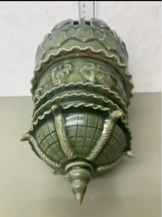 中国元•明竜泉窯蔵　骨董　古美術　唐物コレクション　江戸アンティーク青磁　縁起物