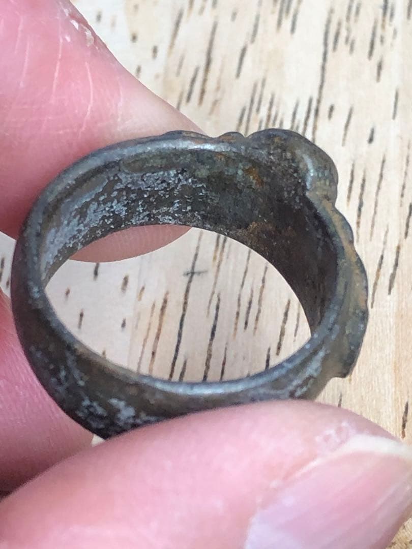 ビンテージ　スカル　髑髏　骸骨　リング　アンティーク　ネイバーフッド　レトロ