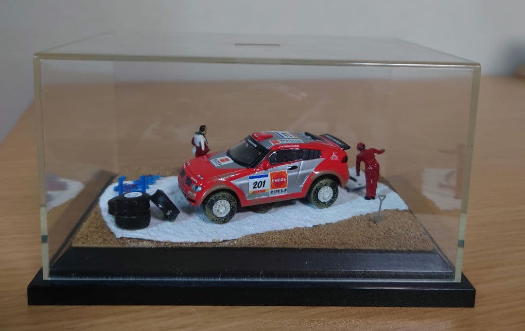 パジェロ2004ダカールラリー ジオラマ②