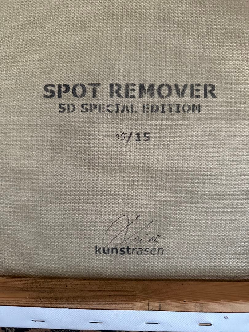 Kunstrasen クンストラーゼン 「Spot Remover」2015