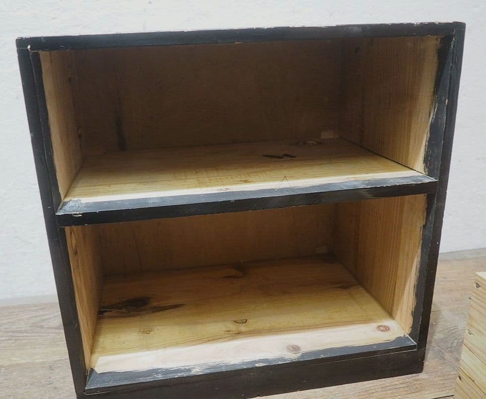 1373 レトロな小引き出し　収納棚　小箪笥　チェスト　陳列台　アンティーク