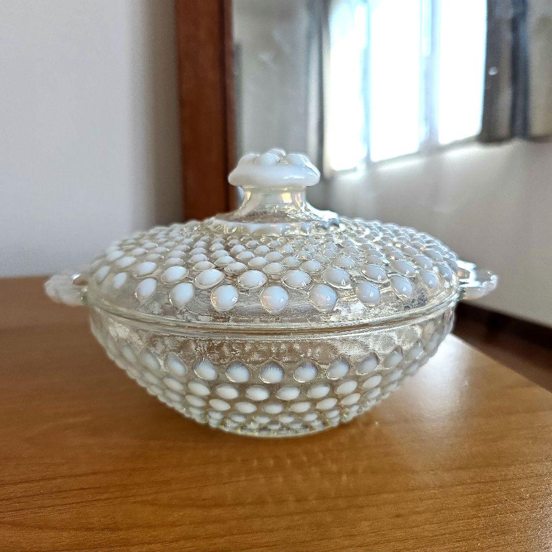 【３個セット】フェントン シュガー&クリーマー キャンディーポット