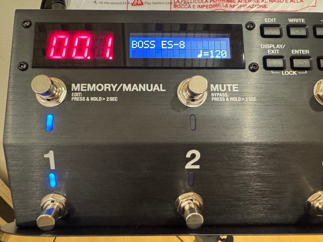 BOSS ES-8 スイッチャー　ES8