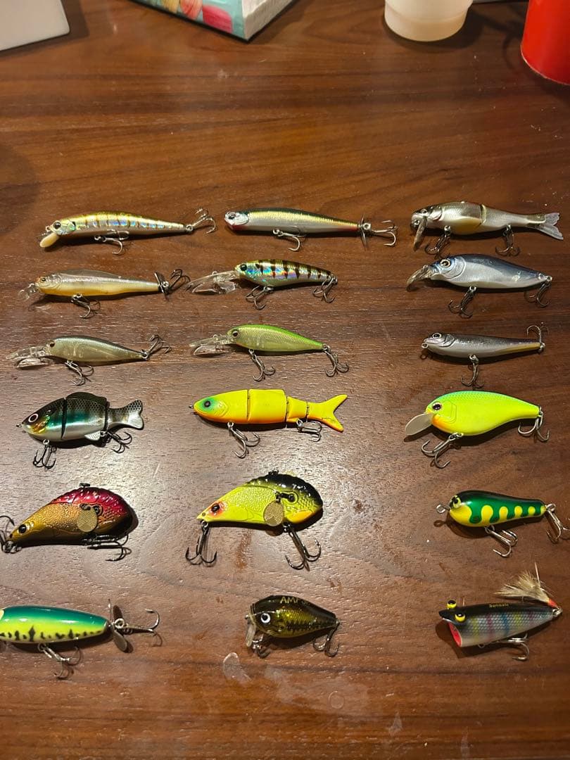 バス釣りルアー引退セット