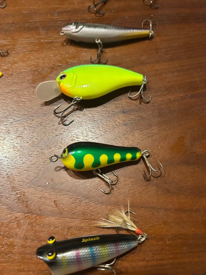 バス釣りルアー引退セット