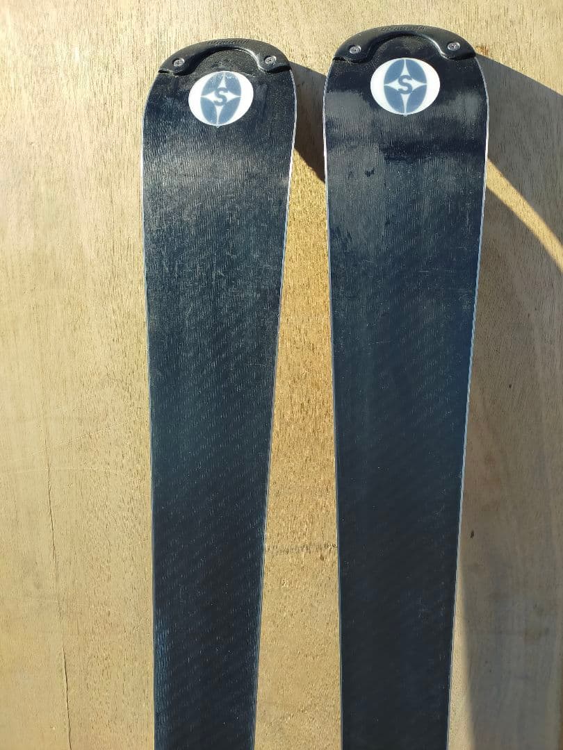 OGASAKA オガサカ　UNITY AS-2 スキー板 ビンディング付き 黒色